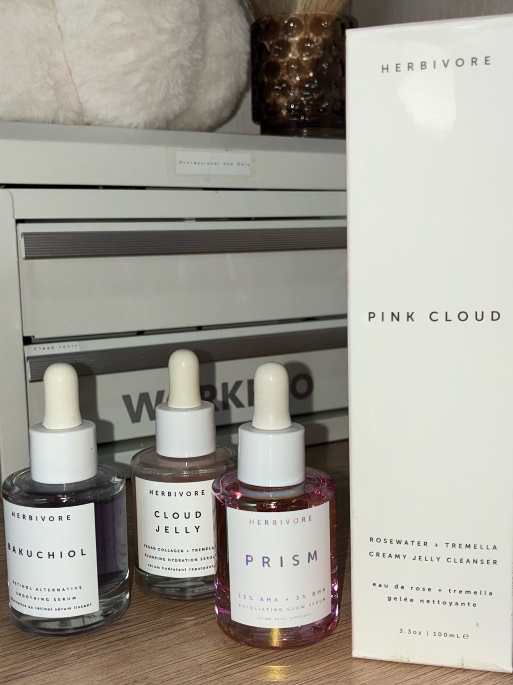 herbivore skincare lot set bundle